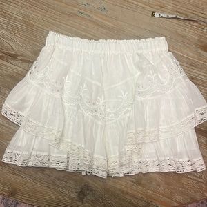 Women’s LoveShackFancy tiered skirt